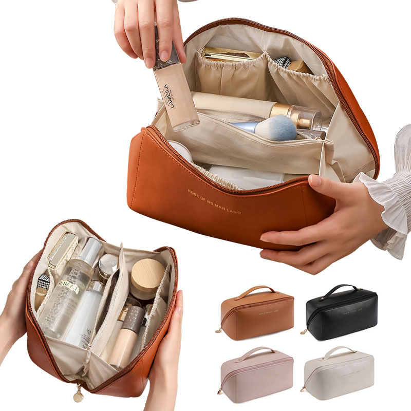 Luxury Skincare Containers - منظم مكياج فاخر للنساء، حقيبة أدوات