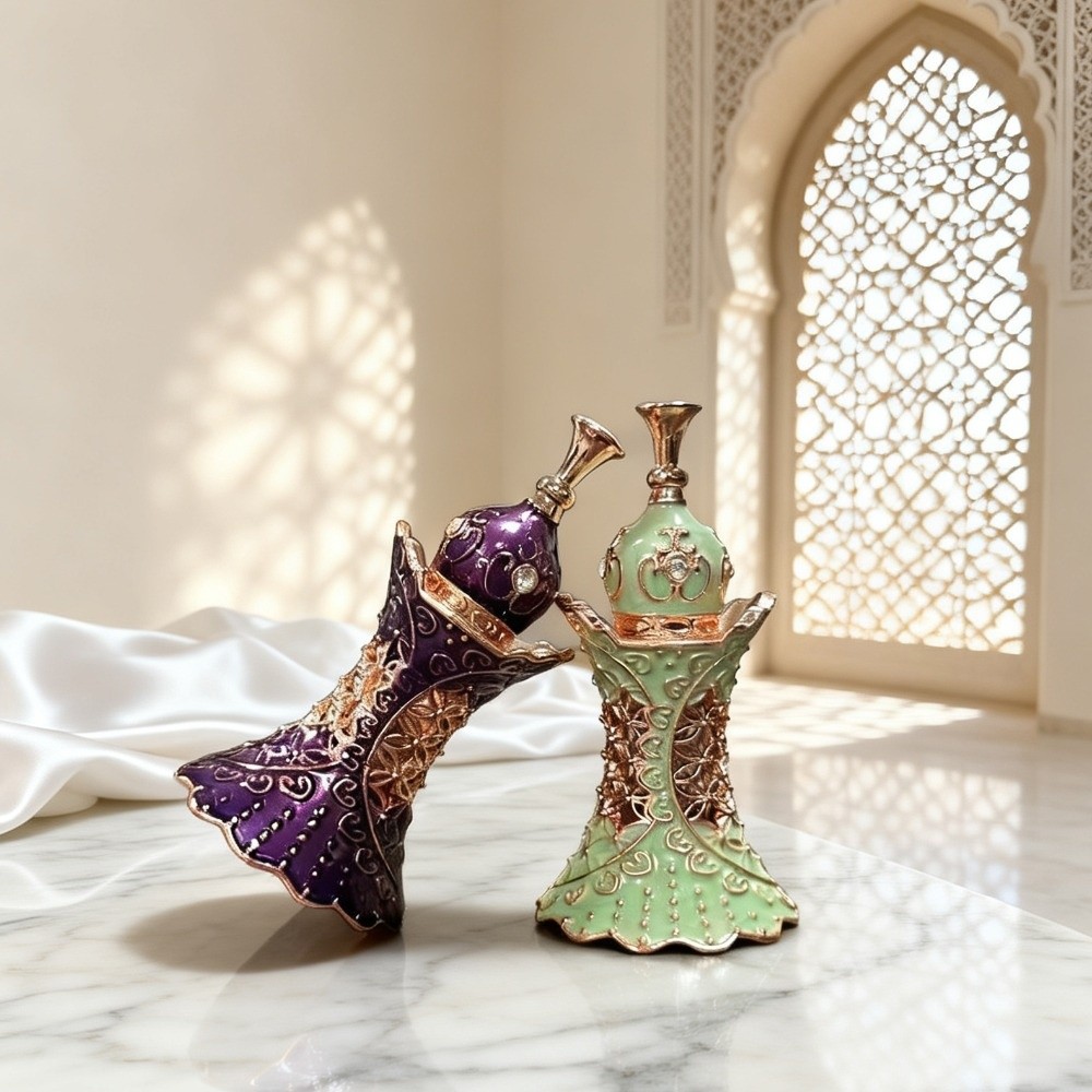 Luxury Skincare Dubai - زجاجات زيت عطري سعة 3 مل