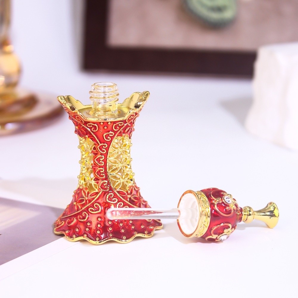 زجاجات زيت عطري سعة 3 مل بتصمي - مراجعة Luxury Skincare Dubai وسعره