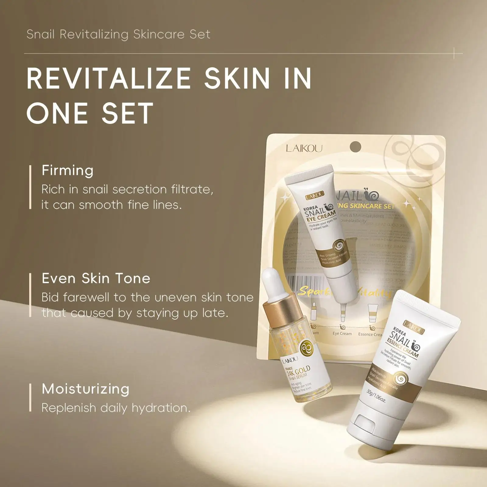 24K الذهب الحلزون إصلاح مصل كر - مراجعة Luxury Natural Skincare وسعره