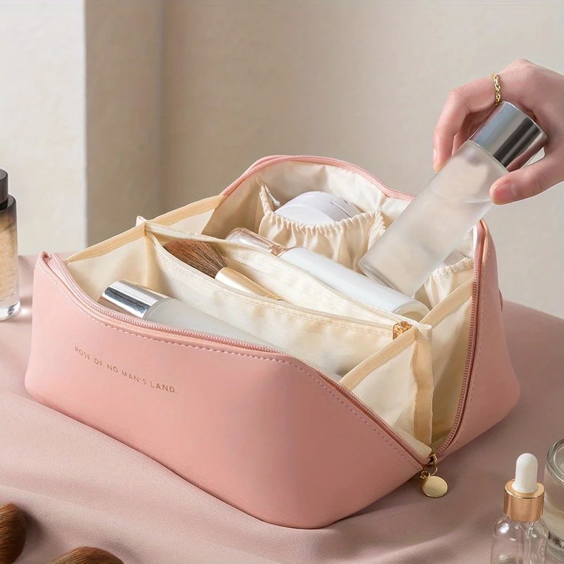 منظم مكياج نسائي، حقيبة أدوات  - مراجعة Luxury Skincare Containers وسعره