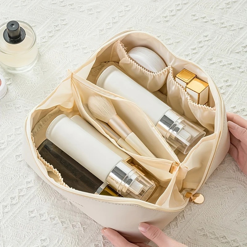 منظم مكياج نسائي، حقيبة أدوات  - مراجعة Luxury Skincare Containers وسعره