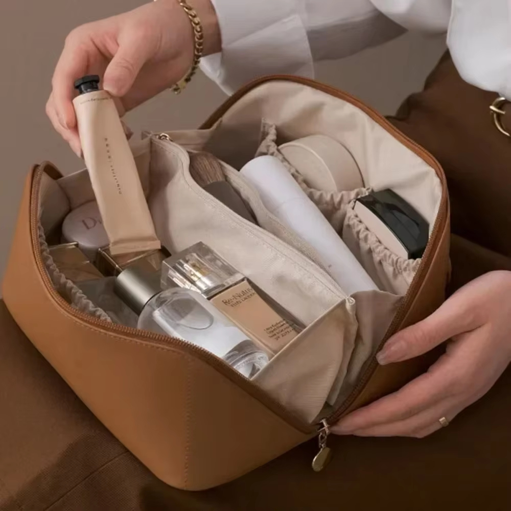 حقيبة منظم مكياج نسائية، حقيبة - مراجعة Luxury Skincare Containers وسعره